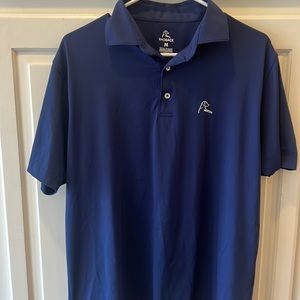Rhoback Golf shirt -navy blue - M